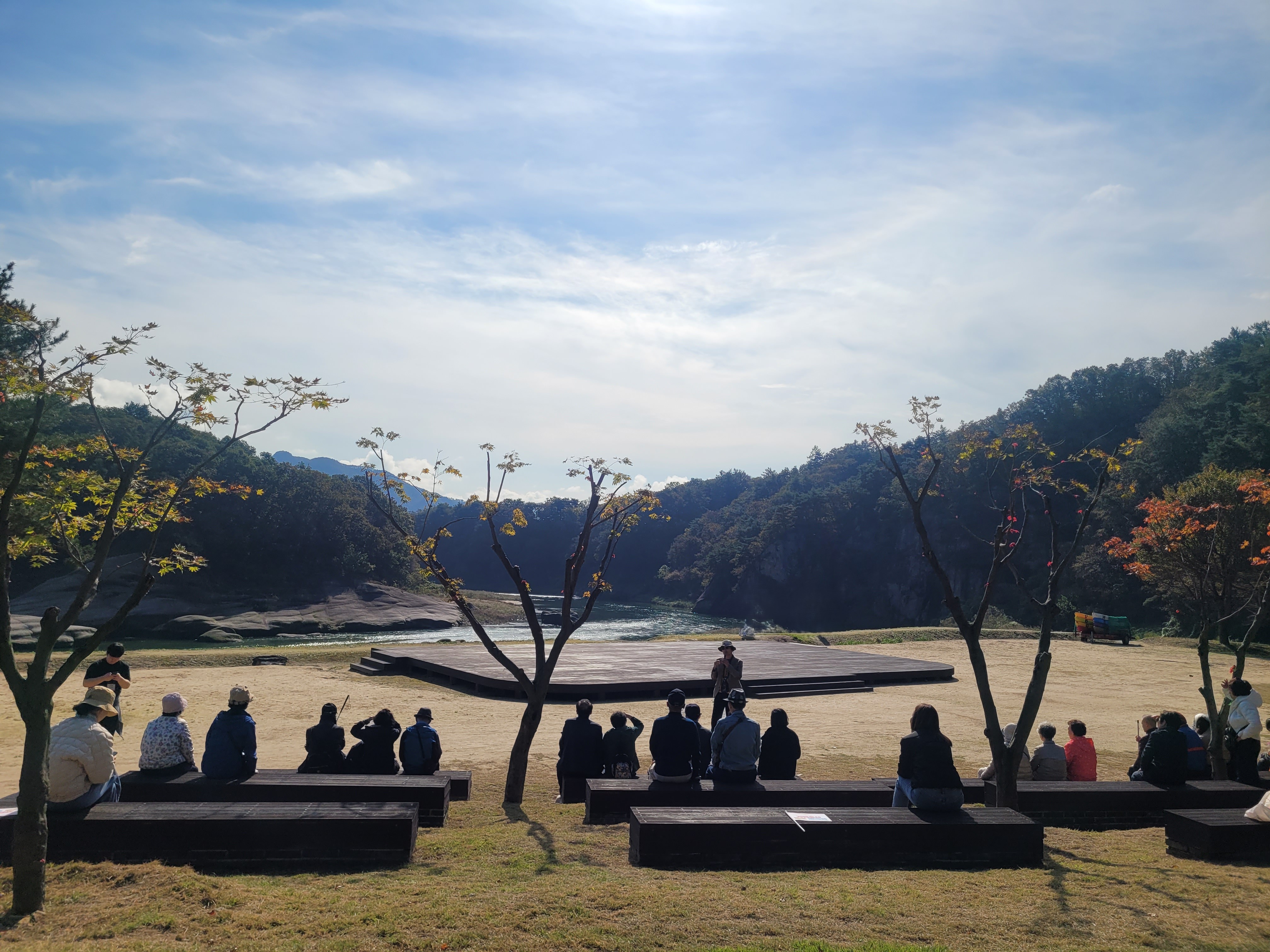  시각장애인과 함께한 포천 자연유산 탐방 